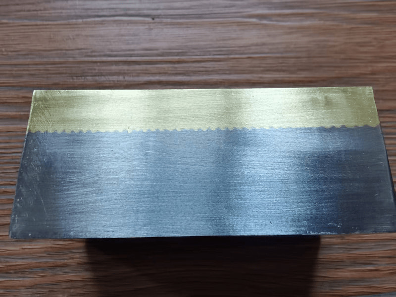 ultra-thin explosive clad plates